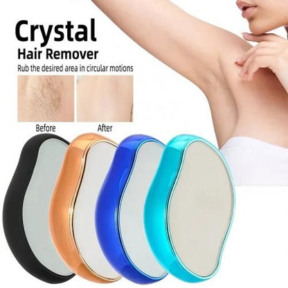 PREMIUM QUALITY Crystal Hair Eraser for Women and Men, Magic Crystal Hair Remover for Arms Legs Back