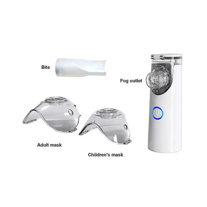 Portable Nebulizer – Fast & Effective Breathing Relief Effective Respiratory Solution For Adults & Kids Or Infants