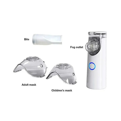 Portable Nebulizer – Fast & Effective Breathing Relief Effective Respiratory Solution For Adults & Kids Or Infants