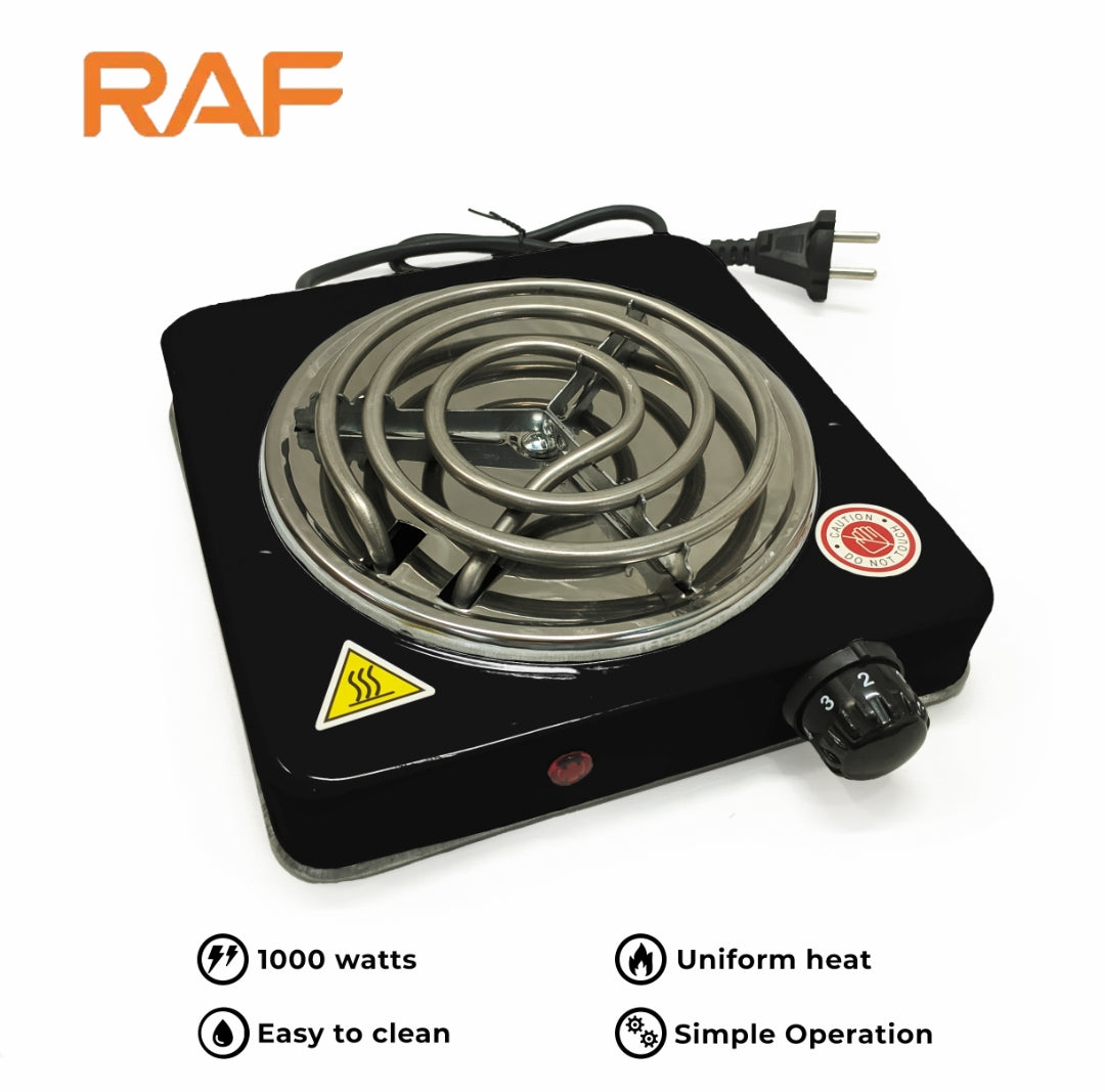 Portable Single Hot Plate Electric Stove - 1000W