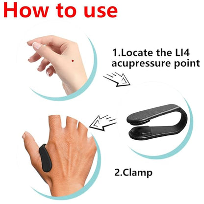 Sugar Control LI4 Acupressure Point Clip
